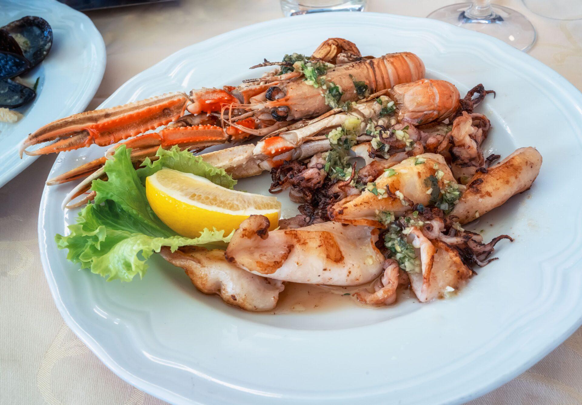 restaurante de pescados y mariscos